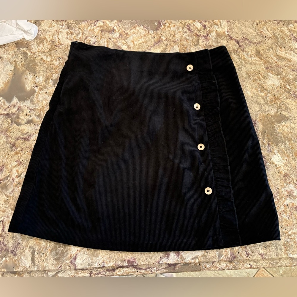 Allegra K Women's Corduroy Vintage Mini Skirt
